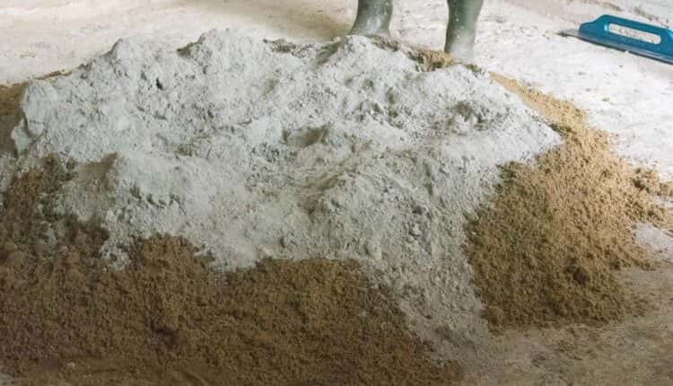 Qual a medida de cimento e areia para assentar tijolos
