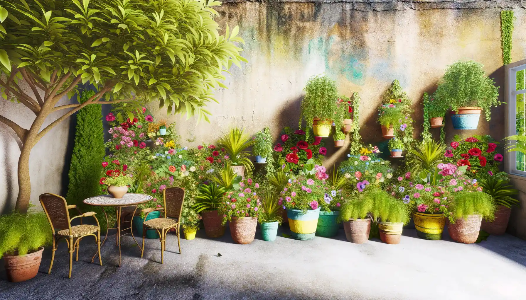 Como fazer um jardim no quintal cimentado? Guia com 9 dicas!