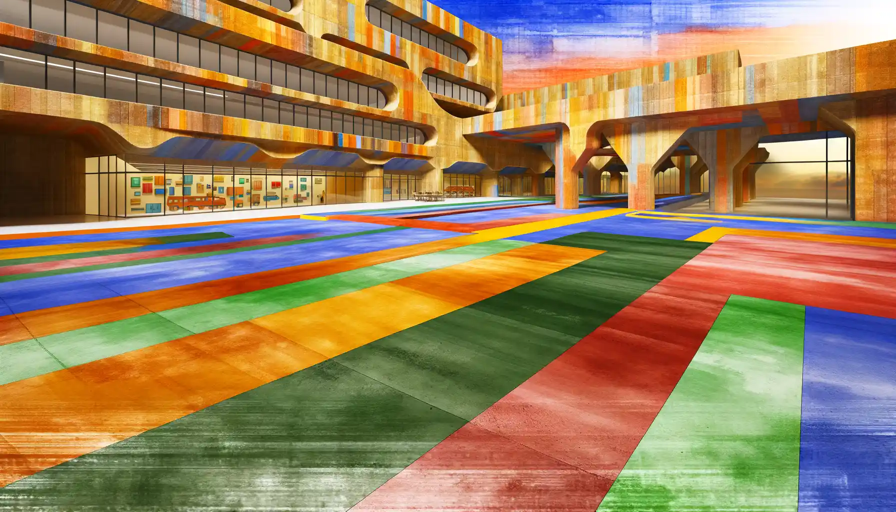 Concreto colorido: aplicações e 9 vantagens do uso!