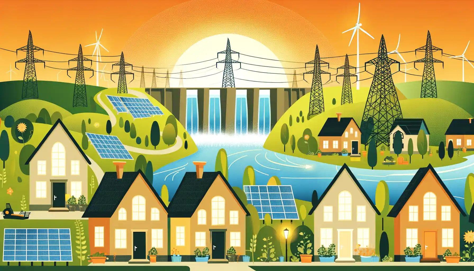 Descubra como a energia elétrica chega em nossas casas!