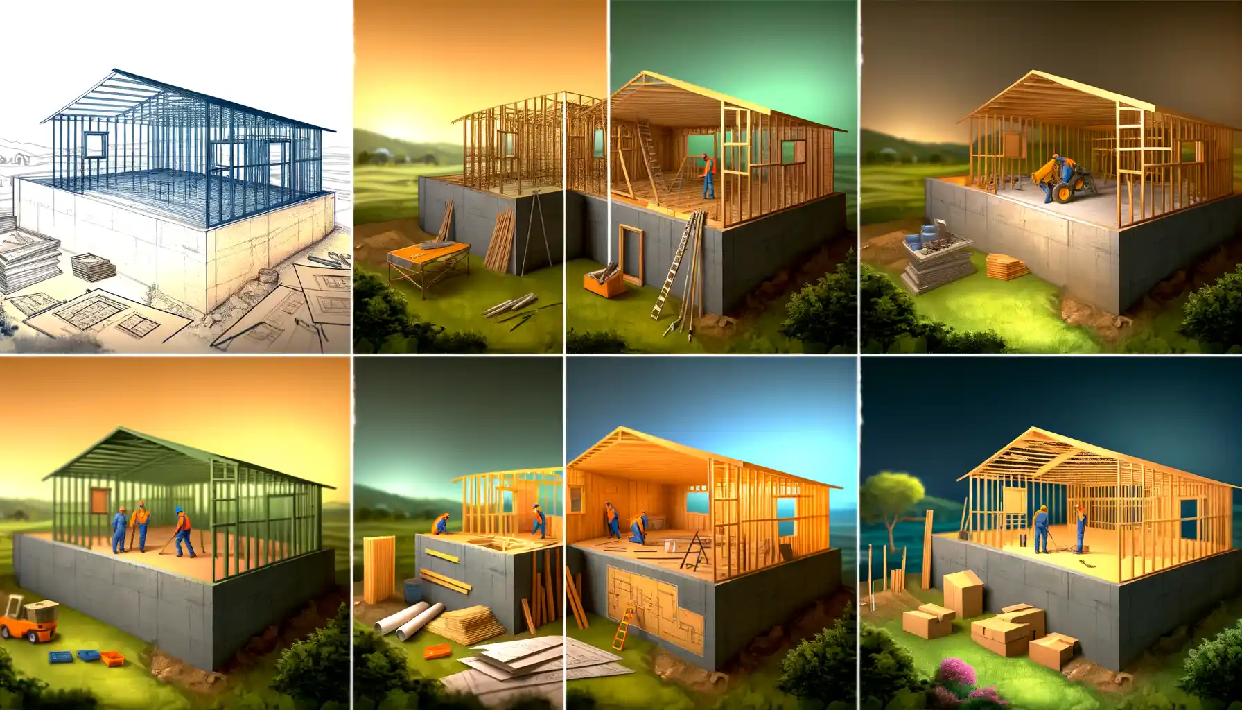 Etapas de construção de casas: 6 partes, do início ao fim!