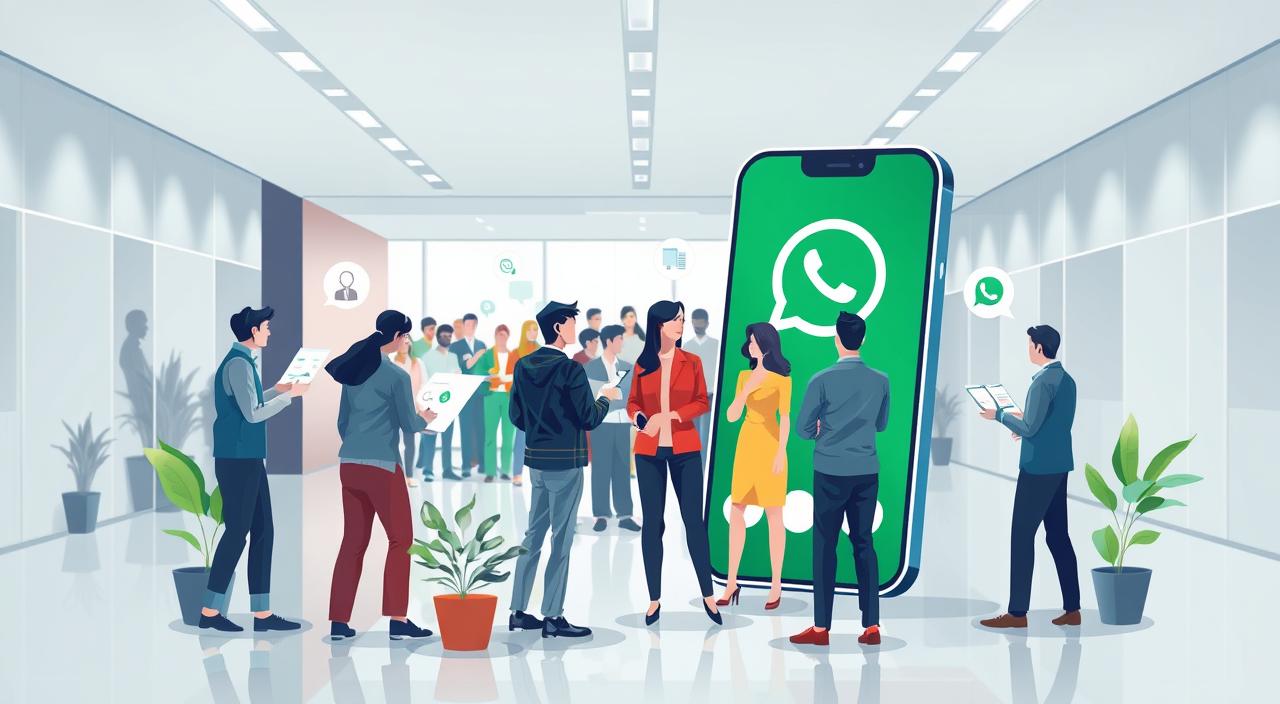 como atrair clientes usando whatsapp business