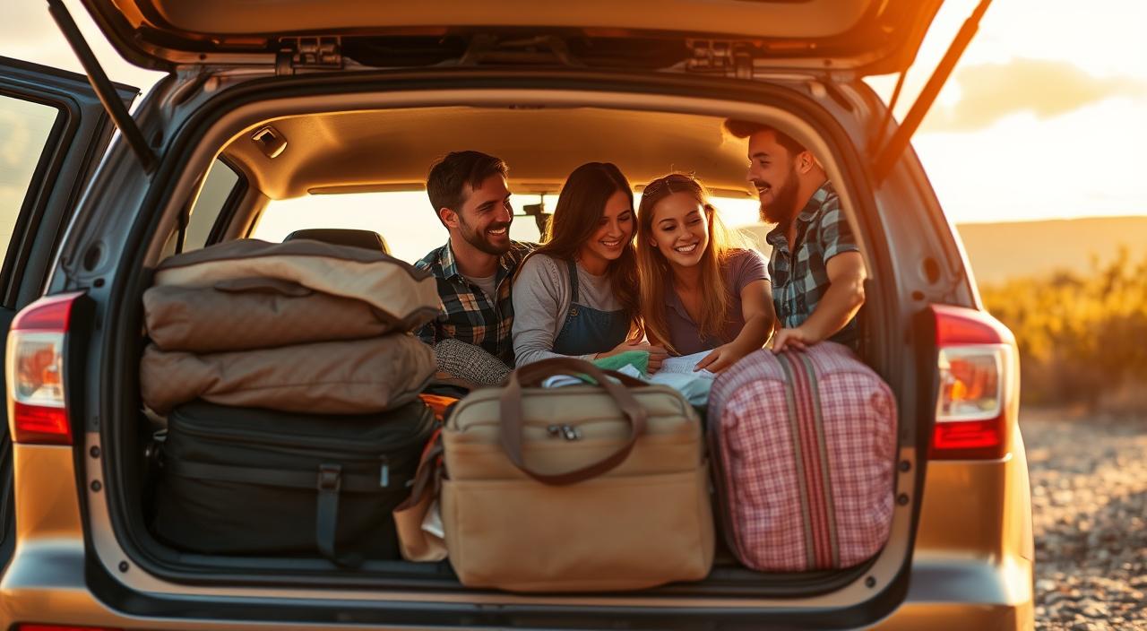 como economizar em viagem de carro com amigos