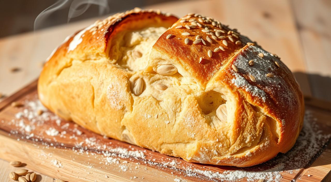 como fazer pão caseiro com fermento biológico seco