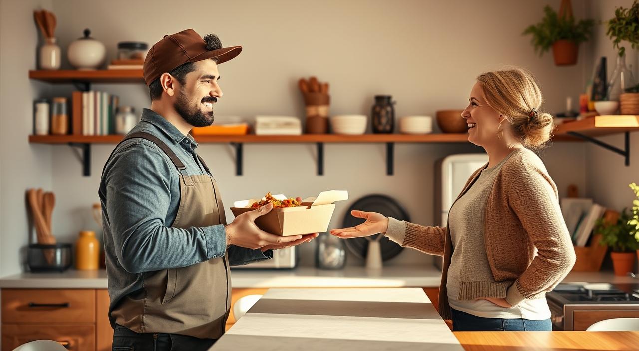 como montar um negócio de comida delivery caseiro