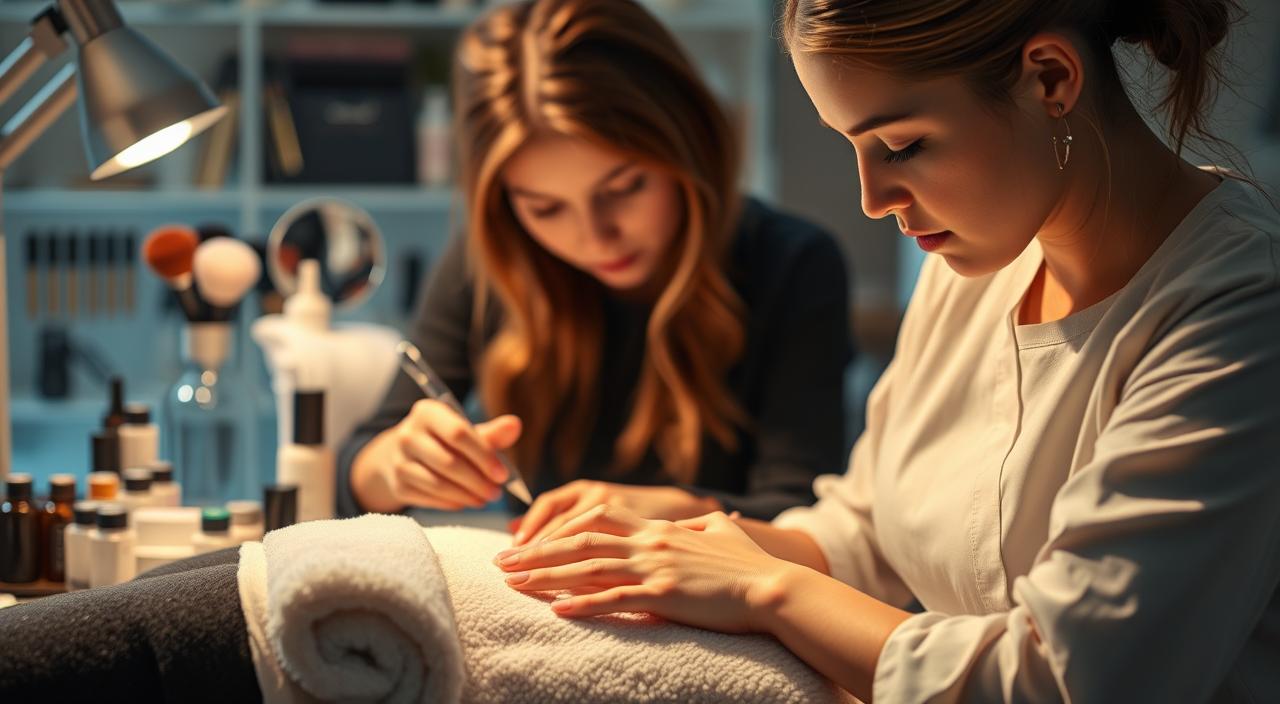 como se tornar manicure profissional em 3 meses