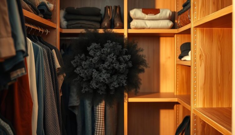 como tirar mofo do guarda-roupa com solução caseira