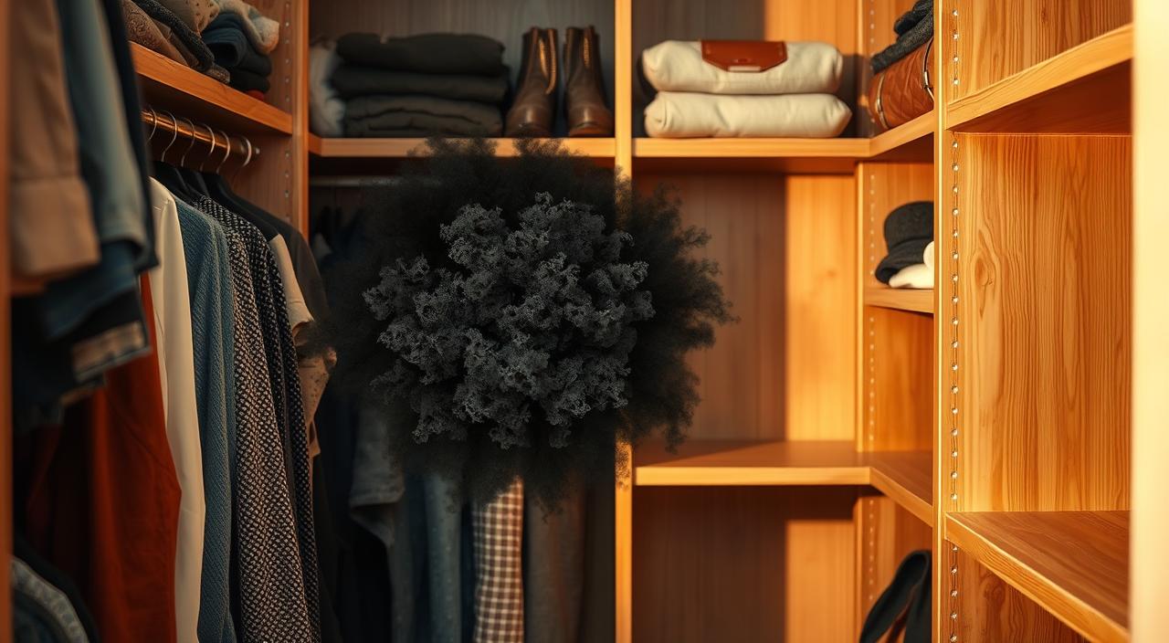 como tirar mofo do guarda-roupa com solução caseira