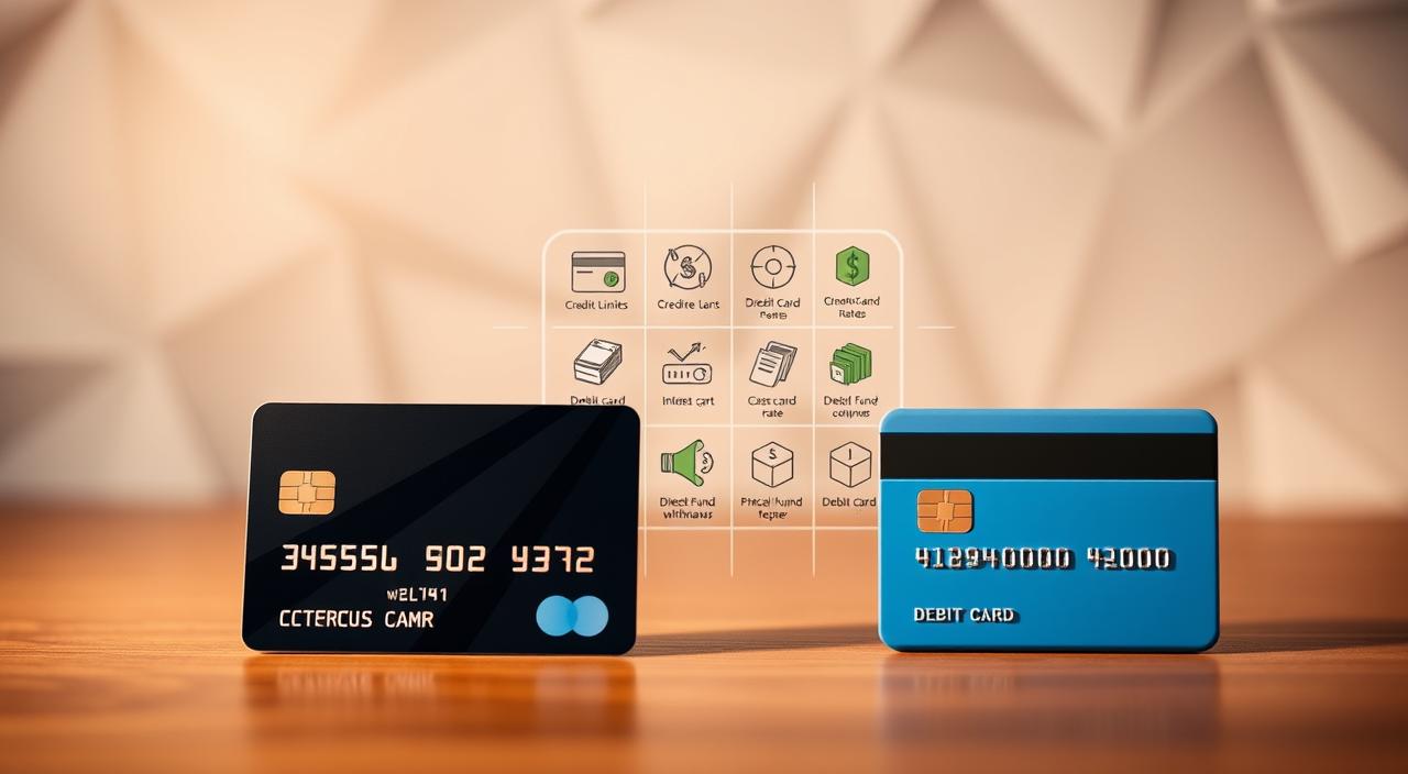 diferença entre cartão de crédito e cartão de débito