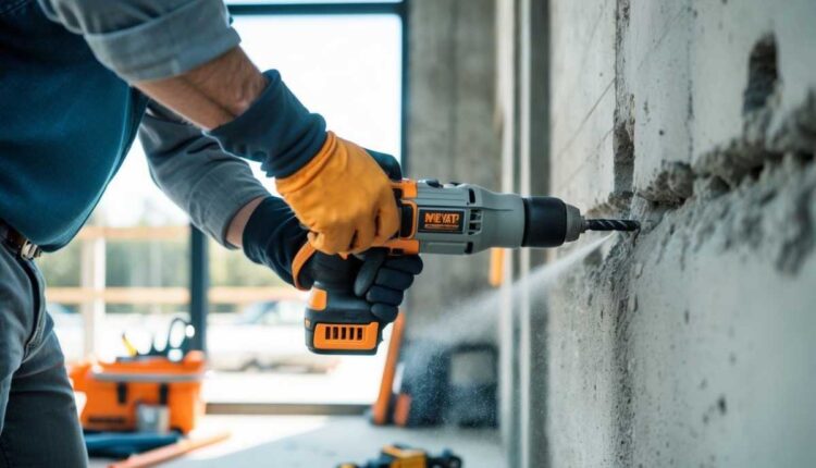 Furadeira de impacto: como perfurar concreto e paredes com segurança