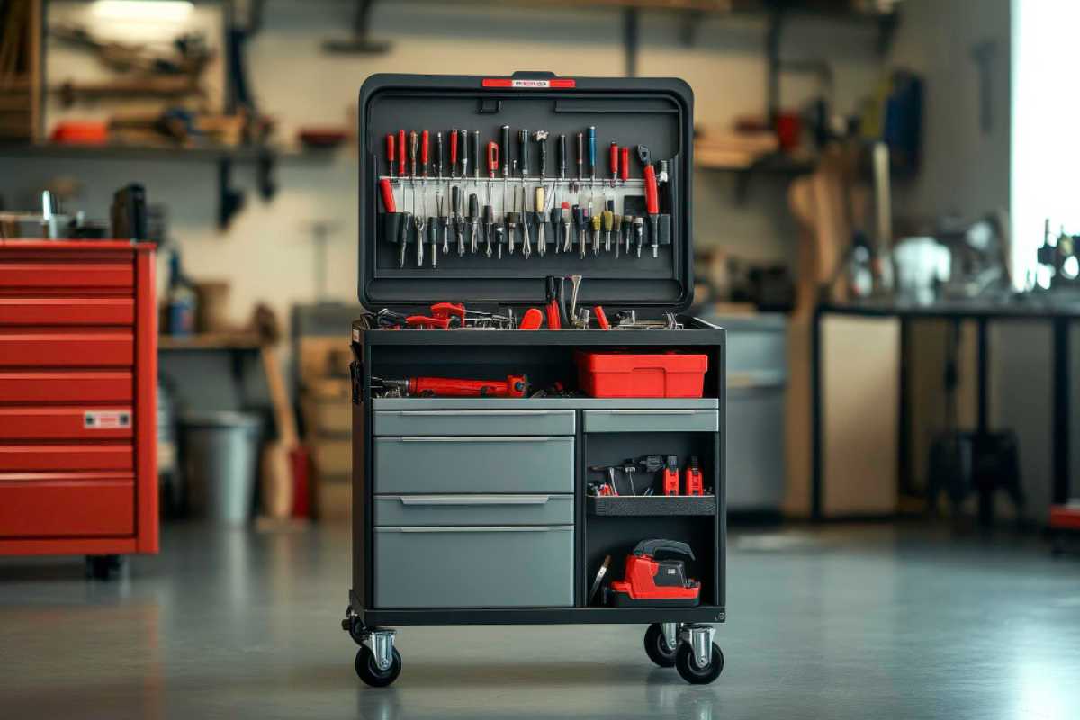 O carrinho ideal para quem vive consertando tudo